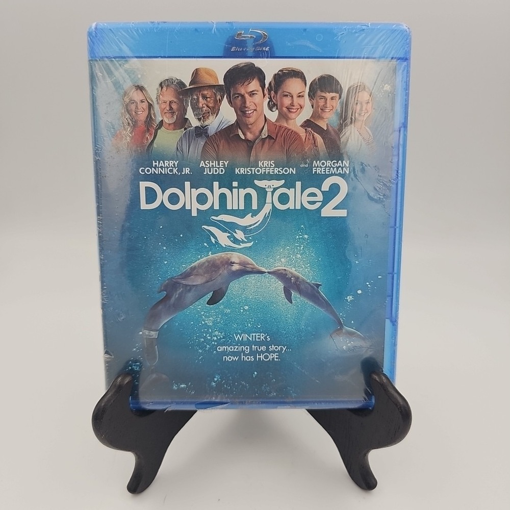 Dolphin Tale 2 NEW Blu-ray‎ Harry Connick Jr., Ashley Judd, Morgan Freeman 2014
